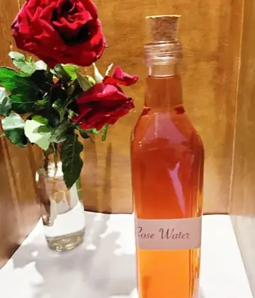 Rose water